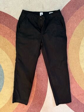 GAP Black Downtown Khaki Pants